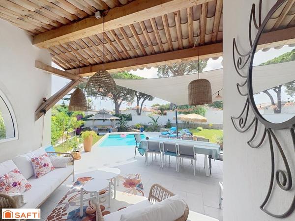 Villa récente à pied centre ville et plages Saint AYGULF