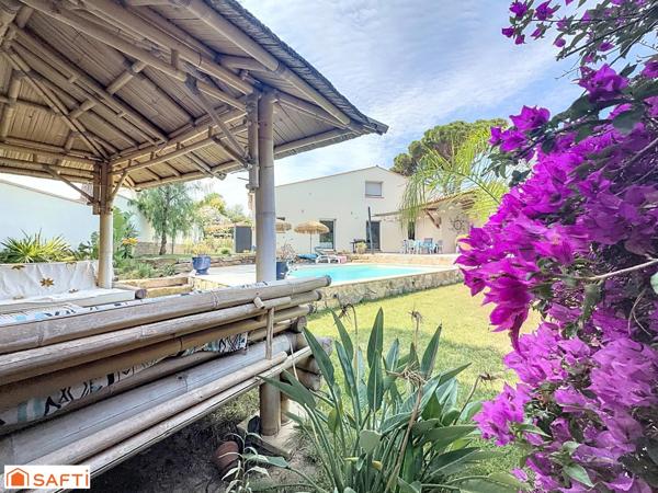 Villa récente à pied centre ville et plages Saint AYGULF