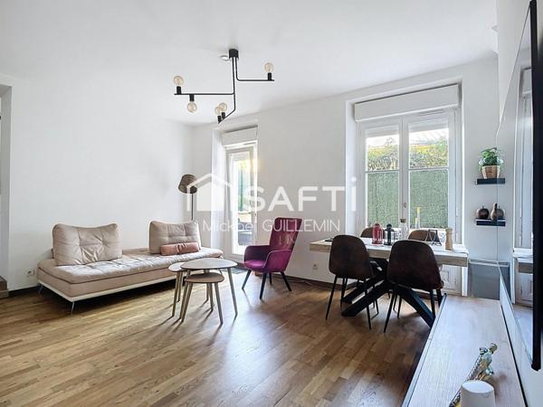 Très beau 2 pièces traversant