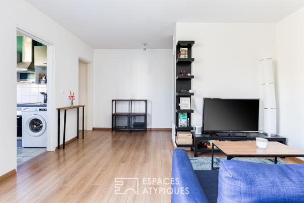 Appartement en dernier étage avec balcon et parking à Toulouse
