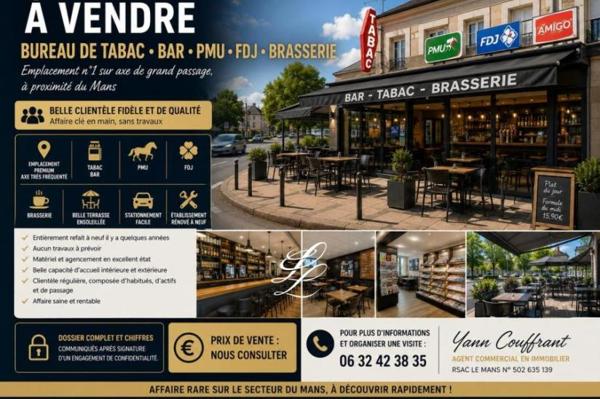 Vente - Local REQUEIL (72510)