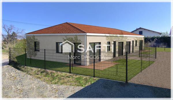 Maison neuve 2026, 90m2+garage, frais de notaire réduits