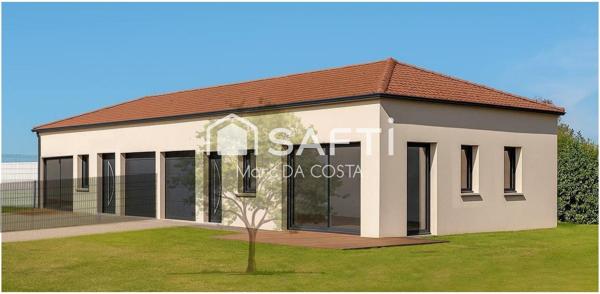 Maison neuve 2026, 90m2+garage, frais de notaire réduits