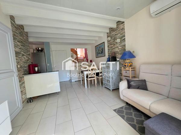 MAISON DE 47M², 2 CHAMBRES, PLACE DE PARKING