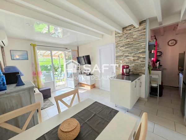 MAISON DE 47M², 2 CHAMBRES, PLACE DE PARKING