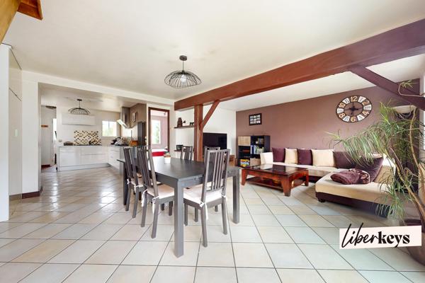 Maison 1985 de 6 pièces avec JARDIN + SOUS-SOL TOTAL