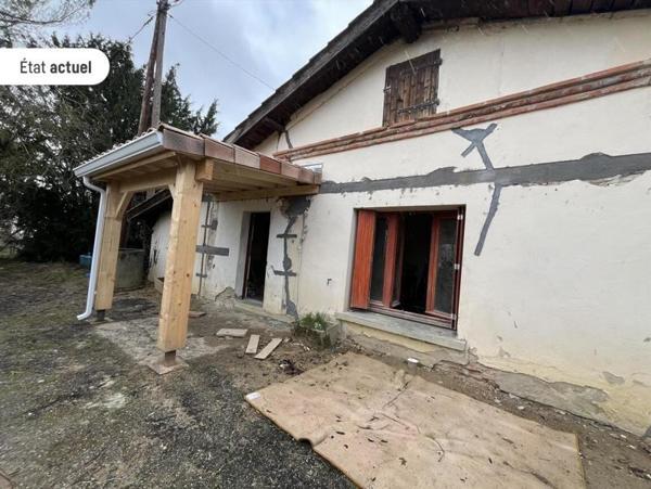 Maison à vendre 96 624 € Moissac 3 p 80 m² DPE E