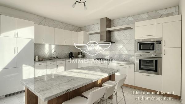 VILLA belles prestations 3chambres, T2 independant modulable, piscine, garage, calme