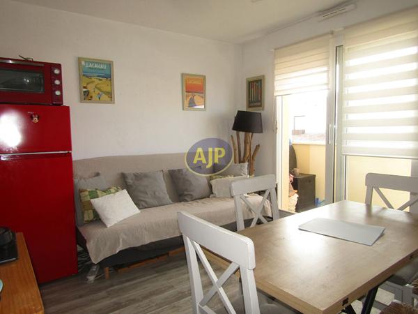 Appartement à vendre Lacanau Ocean - 2 pièces, 30m² avec 1 chambre(s) à 196 000€ - AJP Lacanau Immobilier