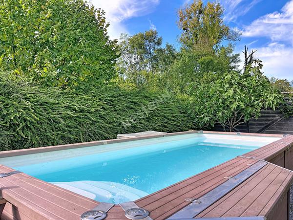 Appartement 2 pièces en rez-de-jardin avec jardin et piscine à vendre à Doussard