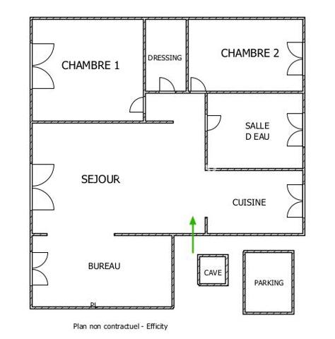 Appartement
         4 pièces
        - 65 m² Exclusivité 270 000 € *