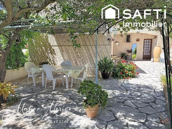 Vue mer - Villa 5 chambres, piscine et terrain de 1200m - Les Issambres