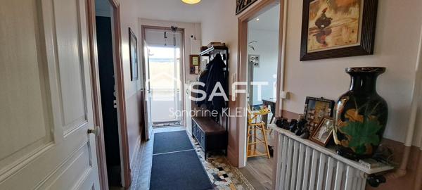 Meulière 4 pièces avec jardin, vue dégagée sur le canal.