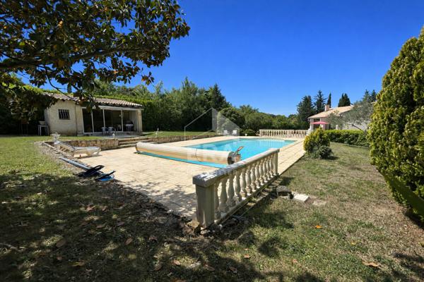Maison Loriol Du Comtat 4 pièces - 116m² - Piscine - Parcelle constructible