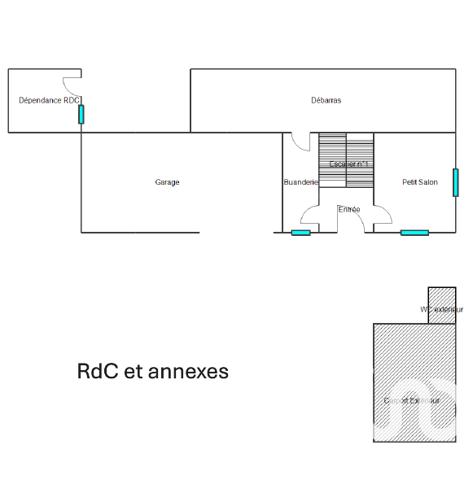 Maison à vendre 5 pièces 1 950 m² Romainville