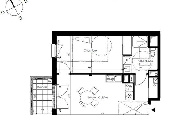 Appartement à vendre    2 pièces •  Guérande