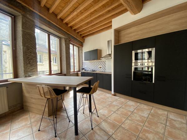 Saint-Étienne (42000) Appartement T3 meublé - Coeur du Centre-Ville