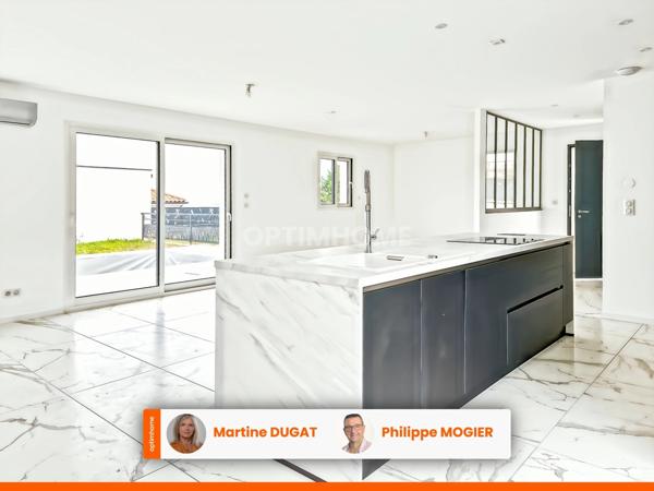 Maison de plain-pied de 2021, 3 chambres et piscine chauffée à quelques minutes de Vichy.