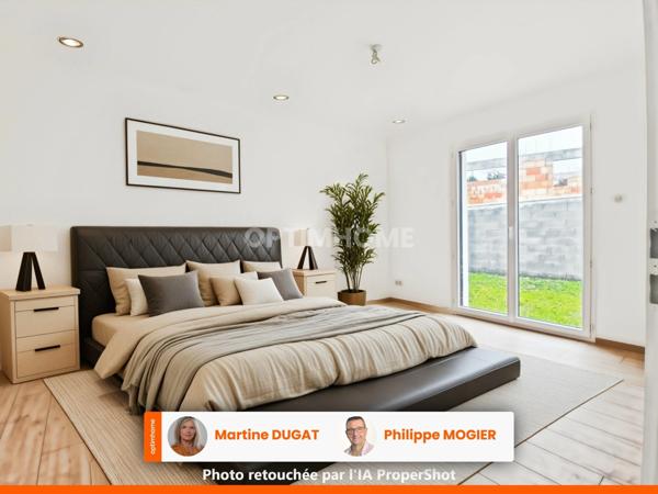 Maison de plain-pied de 2021, 3 chambres et piscine chauffée à quelques minutes de Vichy.