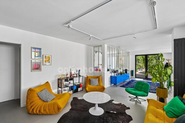 MAGNIFIQUE LOFT DE 90m2 - BOIS COLOMBES - CENTRE VILLE