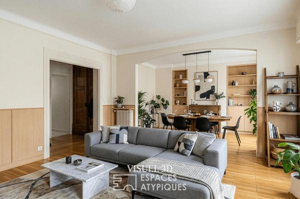 Appartement familial ambiance « Fifties » avec parking