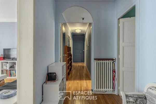 Appartement familial ambiance « Fifties » avec parking