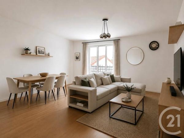Appartement F3 à vendre  3 pièces - 60,81 m 2   COLOMBES  - 92