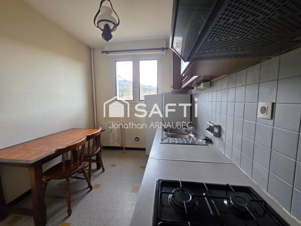 Appartement lumineux avec balcon, ascenseur et parking à Gap