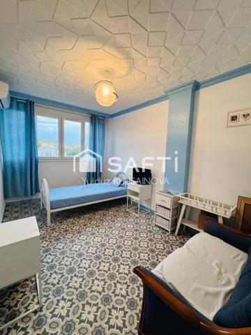 GRAND APPARTEMENT DE TYPE 3 , TRAVERSANT ET LUMINEUX