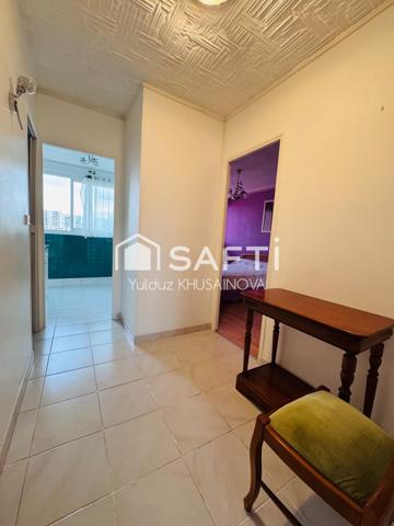 GRAND APPARTEMENT DE TYPE 3 , TRAVERSANT ET LUMINEUX