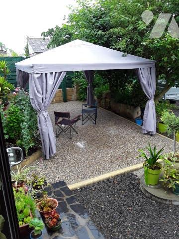 maison 4ch, séjour-cuis., dressing, véranda, jardin, 2 garages et hangars, terrasse