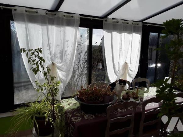 maison 4ch, séjour-cuis., dressing, véranda, jardin, 2 garages et hangars, terrasse