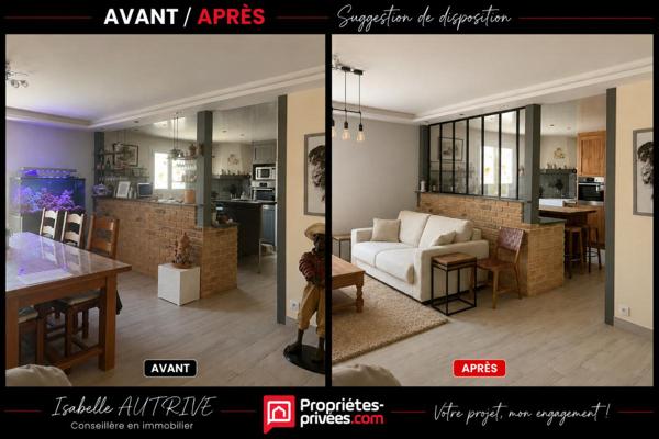 COUP DE COEUR MAISON RÉNOVÉE AVEC TERRAIN ARBORÉ À PORT-JÉRÔME-SUR-SEINE