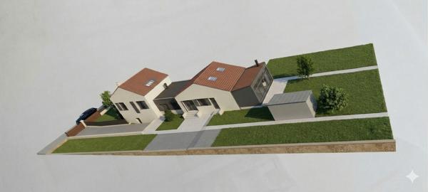 Ensemble de deux maisons à proximité de la gare de Fontainebleau-Avon. 399 000 €