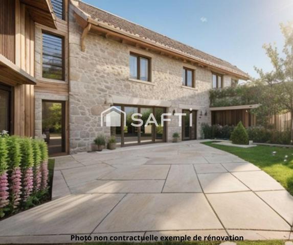 Ensemble immobilier au coeur de la bourgogne sud