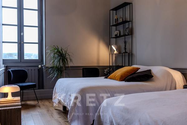 Appartement d'exception de 158 m2, 2 chambres au coeur d'un château du 18ème