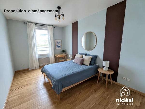 Maison mitoyenne 1 côté à vendre, 3 pièces - Louviers 27400