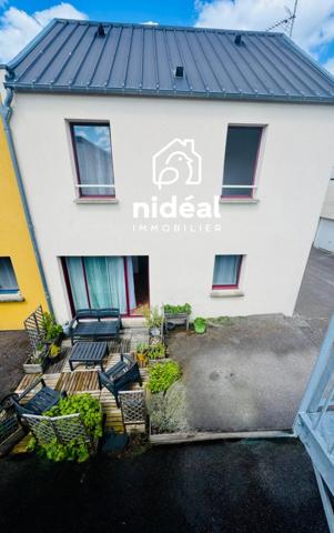 Maison mitoyenne 1 côté à vendre, 3 pièces - Louviers 27400