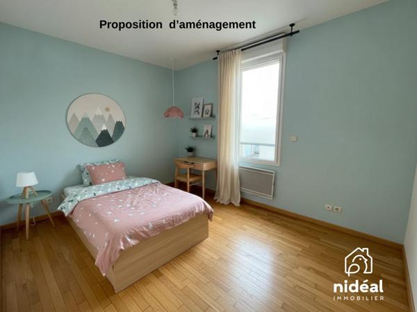 Maison mitoyenne 1 côté à vendre, 3 pièces - Louviers 27400