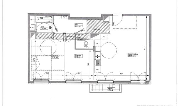 Appartement à vendre 3 pièces 63,9 m² Saint-Ouen-sur-Seine