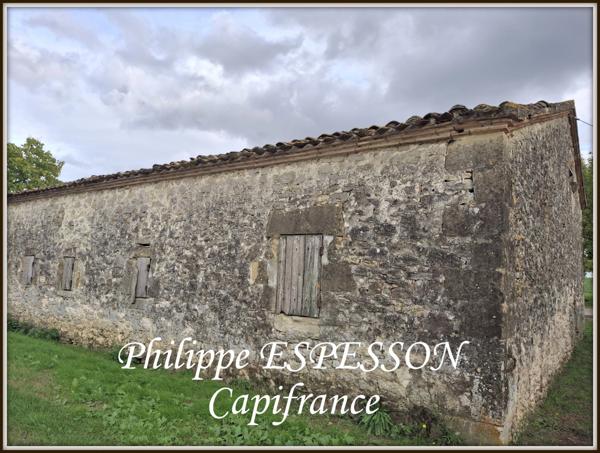 CORPS DE FERME EN PIERRE SUR UN PARC DE 14000 M2 SUR LEVIGNAC DE GUYENNE (47)