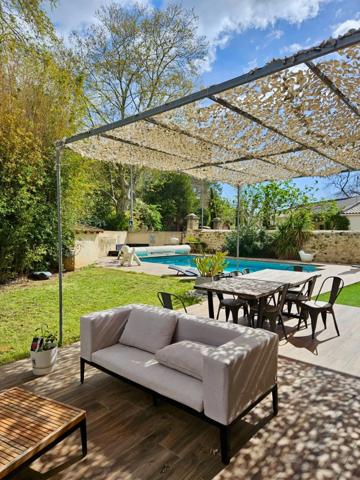 Grande villa familiale rénovée avec piscine – 5 chambres – Proche Baillargues