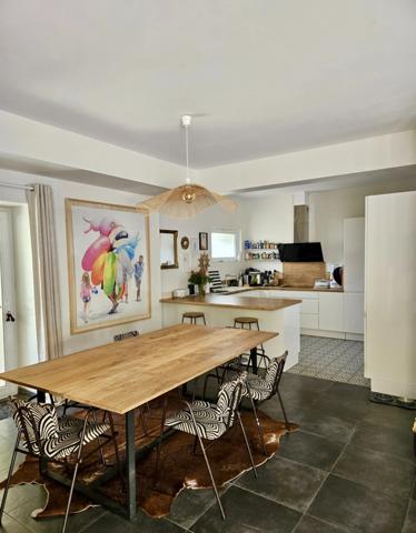 Grande villa familiale rénovée avec piscine – 5 chambres – Proche Baillargues