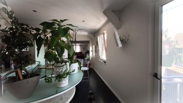 Magnifique duplex dans une maison avec sa grande terrasse au centre d'Erstein