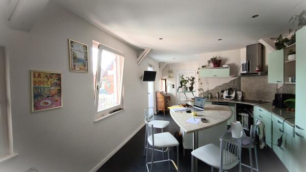 Magnifique duplex dans une maison avec sa grande terrasse au centre d'Erstein