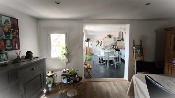 Magnifique duplex dans une maison avec sa grande terrasse au centre d'Erstein