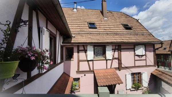 Magnifique duplex dans une maison avec sa grande terrasse au centre d'Erstein