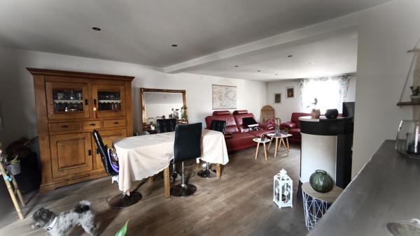 Magnifique duplex dans une maison avec sa grande terrasse au centre d'Erstein