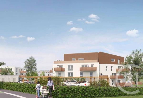 Appartement F4 à vendre  2 pièces - 48,53 m2 EPRON - 14