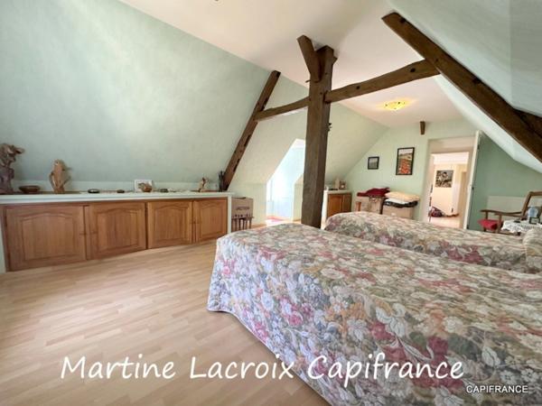 Dpt SARTHE (72), à vendre SAINT GEORGES DU ROSAY - PROPRIÉTÉ  P7 de 163 m² - Terrain de 3,04 Ha